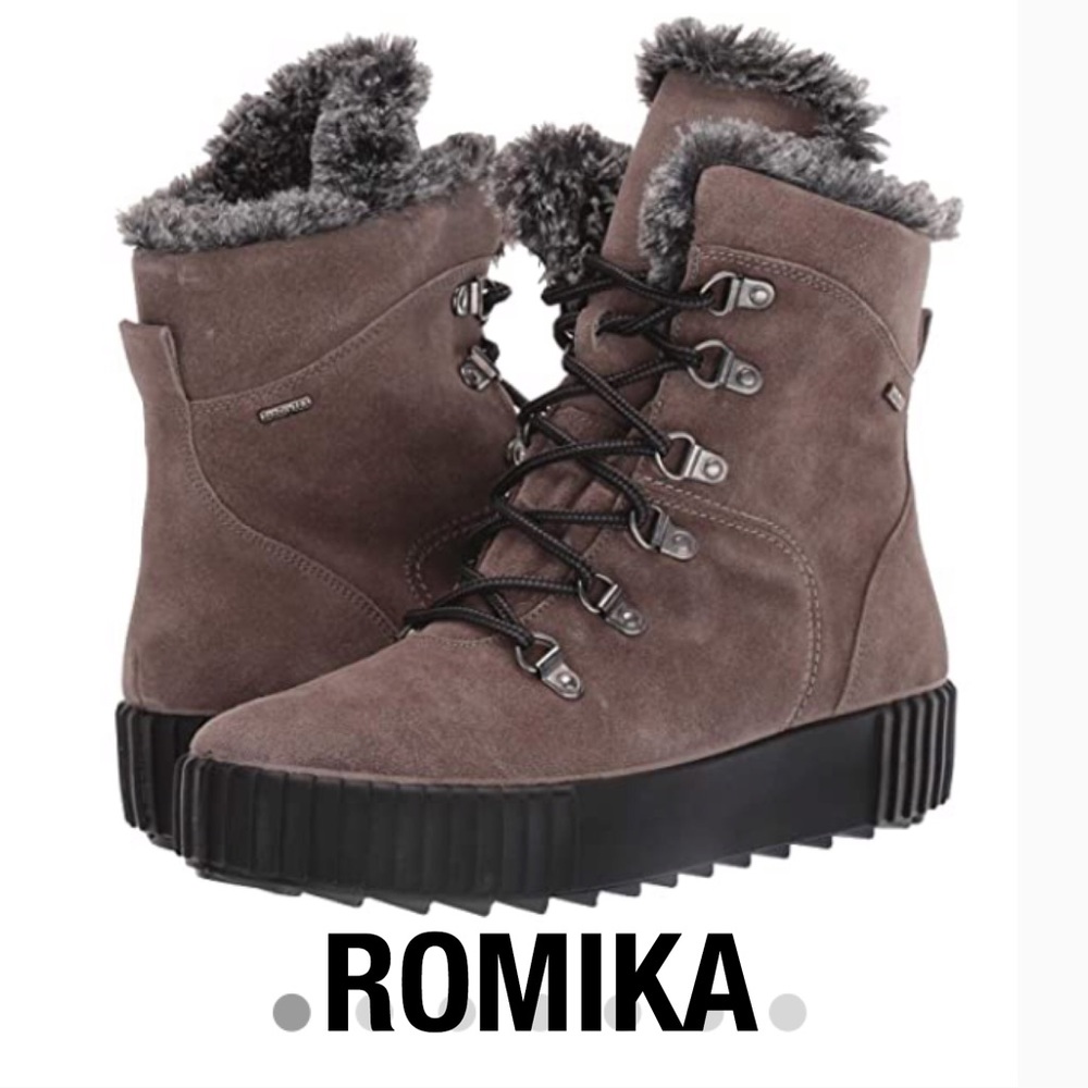 NWT ROMIKA Montreal hiker waterproof boots 36 6